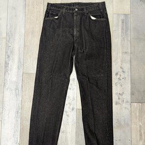 Vintage 1980s Levis 505 Denim Jeans 36x32 Red Tab Stiff CLEAN